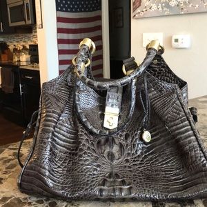Authentic alligator Brahmin bag.Very clean.
